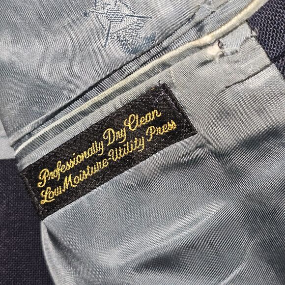 Hart Schaffner Marx Jack Nicklaus Golden Bear Blazer Size 42R Sports Coat Blue - Picture 8 of 16